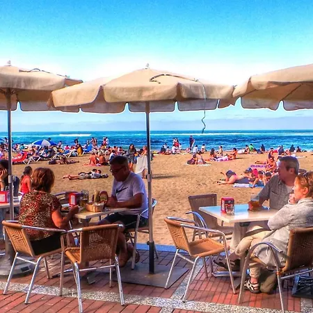 公寓 Fabulous Canteras First Beachfront 大加那利岛拉斯帕尔马斯