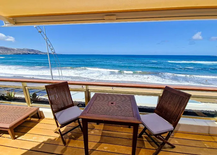 Fabulous Canteras First Beachfront 아파트 라스팔마스